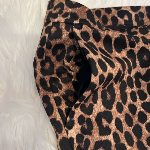 Michael Kors Pull-on Cheetah Trousers Animal Print with Pockets ✨brand n… - Picture 9 of 13